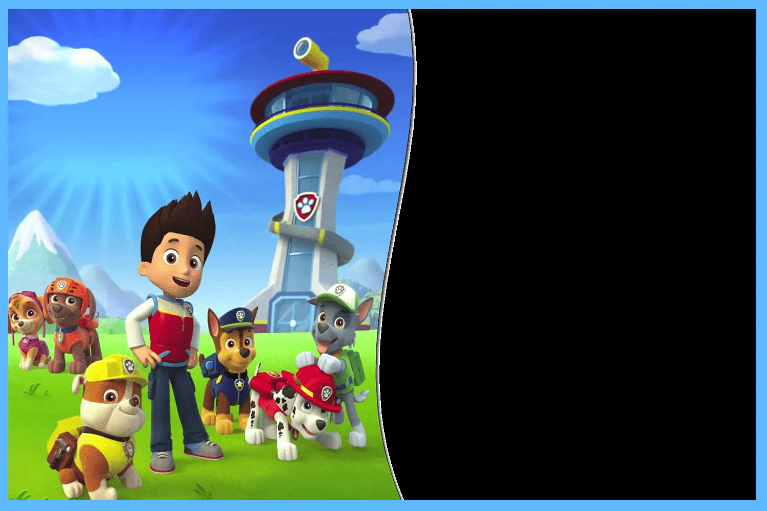 Marcos de fotos Paw Patrol Patrulla de Mascotas ~ Marcos Gratis ...