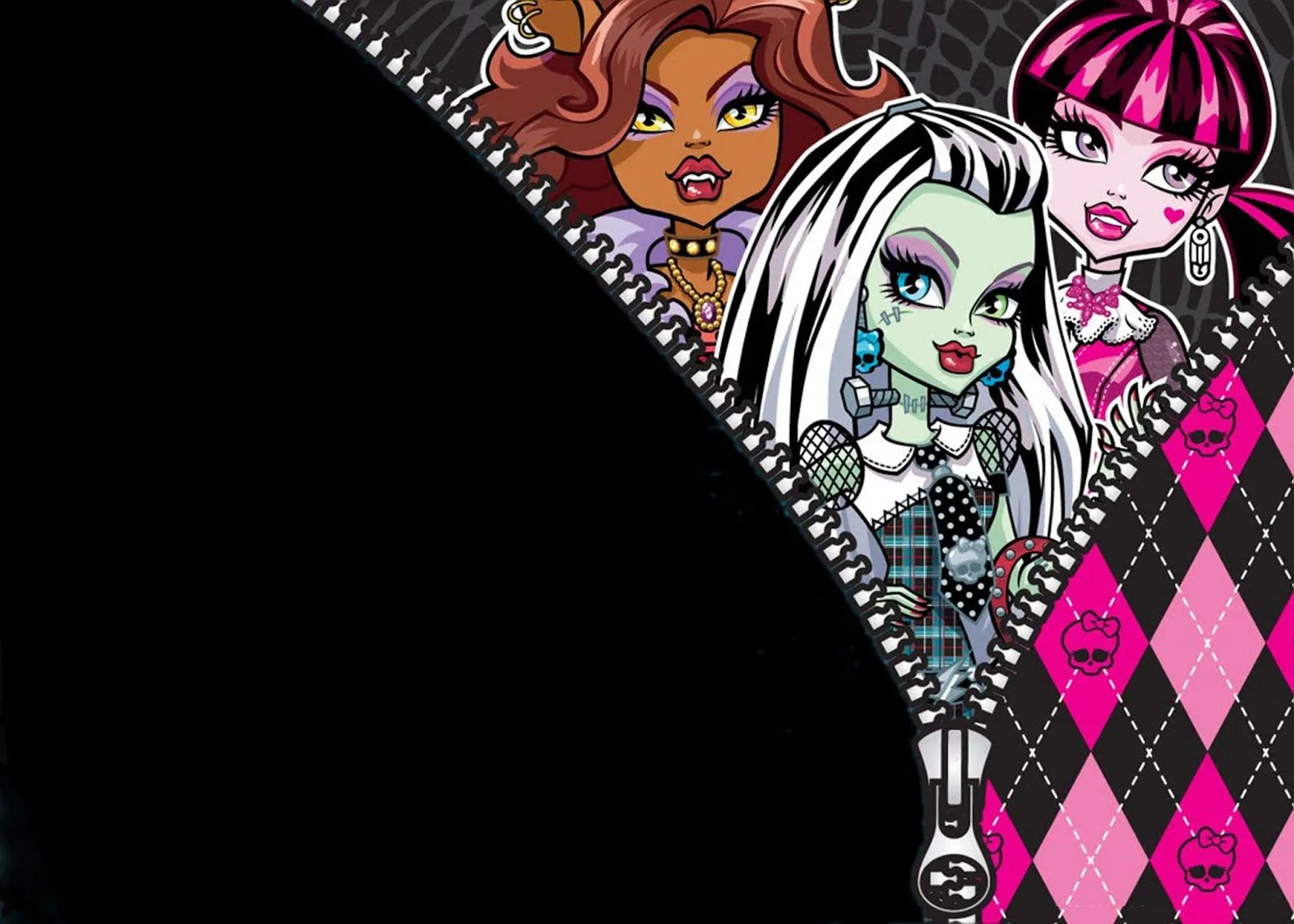 MARCOS GRATIS PARA FOTOS: MARCOS GRATIS DE MONSTER HIGH FORMATO PNG