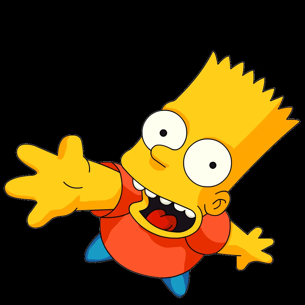 MARCOS GRATIS PARA FOTOS: RENDERS DE BART SIMPSONS, LISA PNG, LOS ...