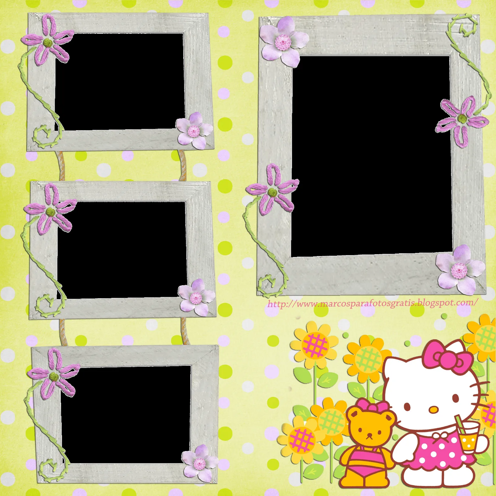 Marcos Hello Kitty png - Imagui