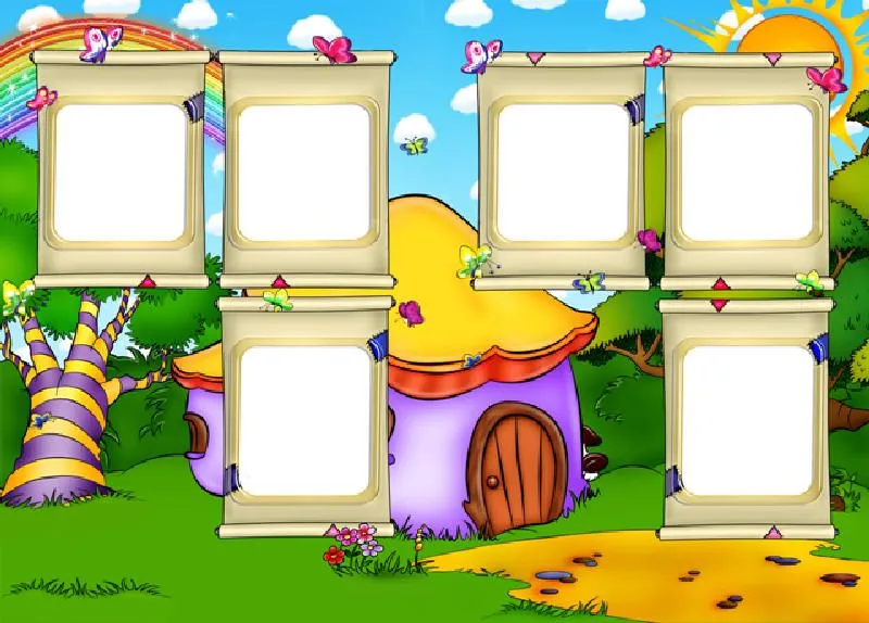 Marcos Infantiles para Manualidades, Material para Escuela