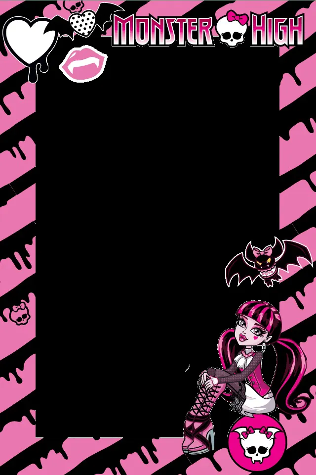 Marcos monster high para imprimir:Imagenes y dibujos para imprimir ...