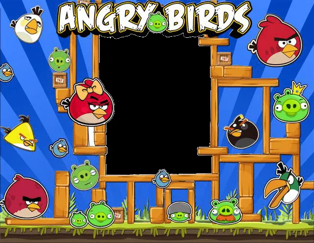 MARCOS PARA PHOTOSHOP Y ALGO MAS: ANGRY BIRDS