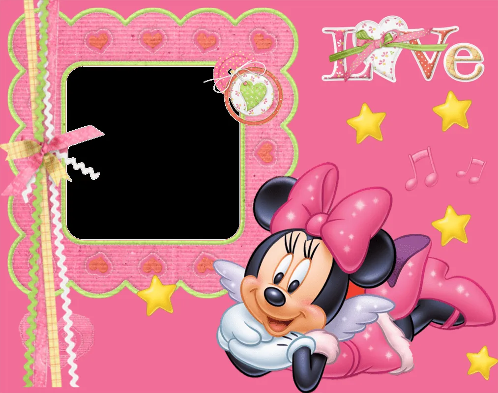 MARCOS PARA PHOTOSHOP Y ALGO MAS: MINNIE MOUSE