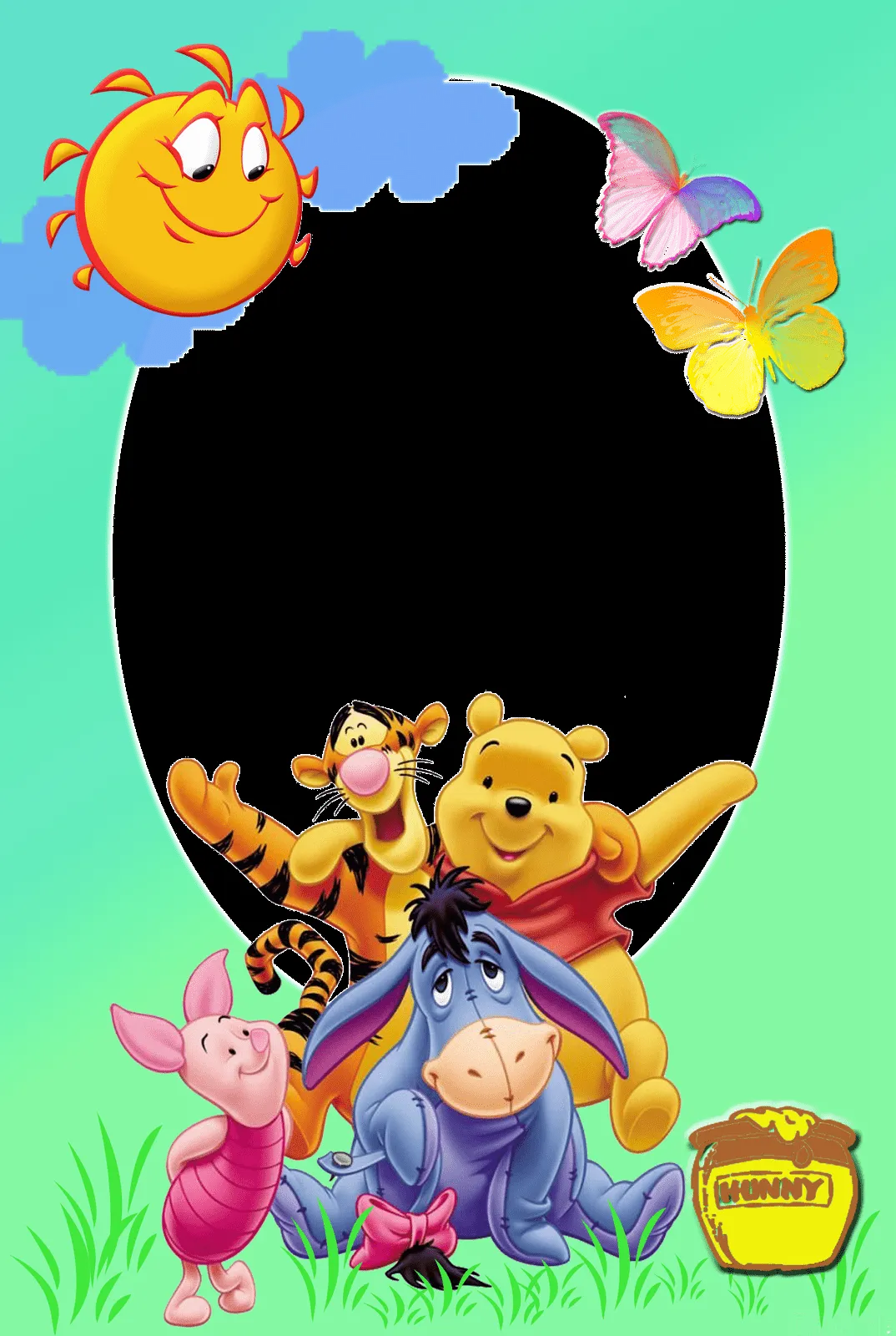 MARCOS PARA PHOTOSHOP Y ALGO MAS: WINNIE POOH 2