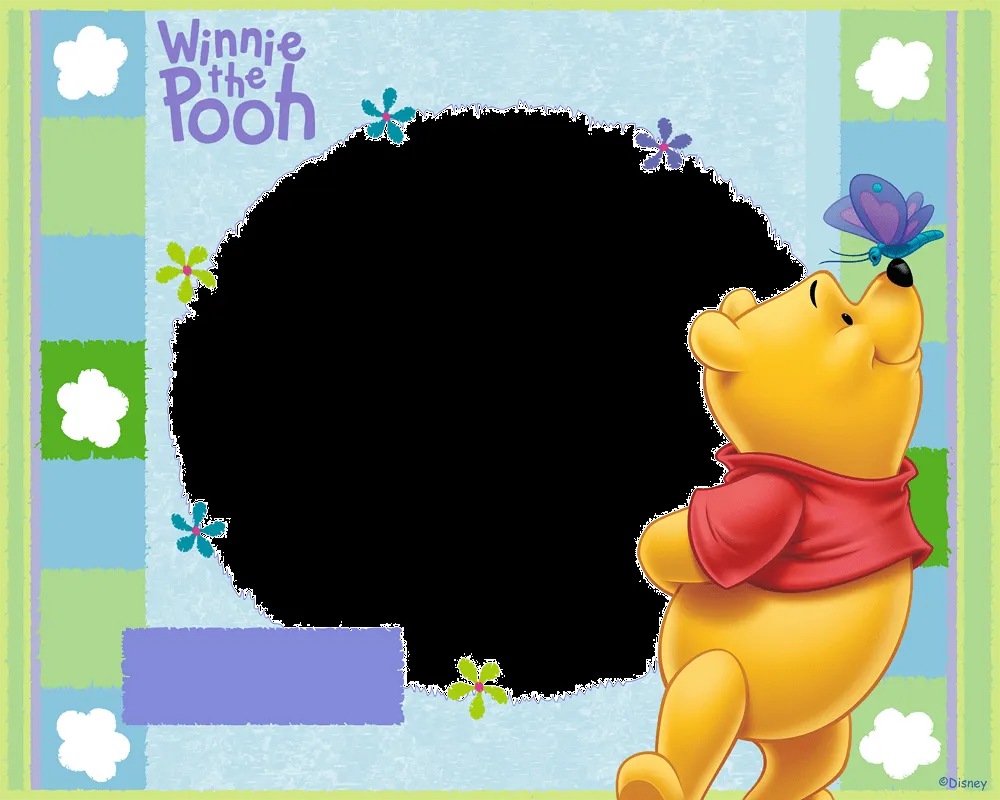 MARCOS PARA PHOTOSHOP Y ALGO MAS: WINNIE POOH