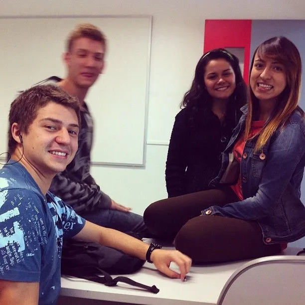 Marcos, Rapha e Nath *-* awn, lindos. #FIAP #friend #love ...