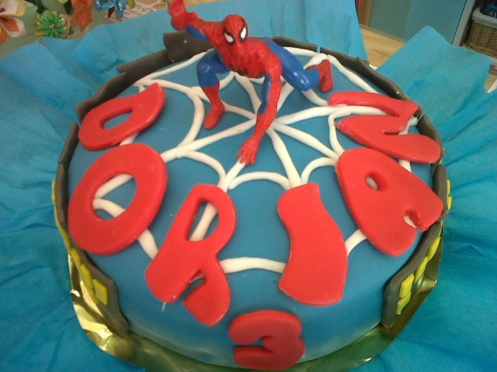 MargaCakesTenerife: Tarta de Hombre Araña