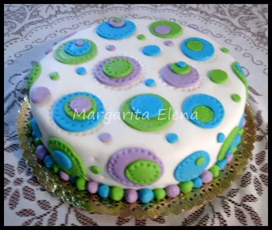 Margarita Elena. Repostería artesanal: Tortas con círculos