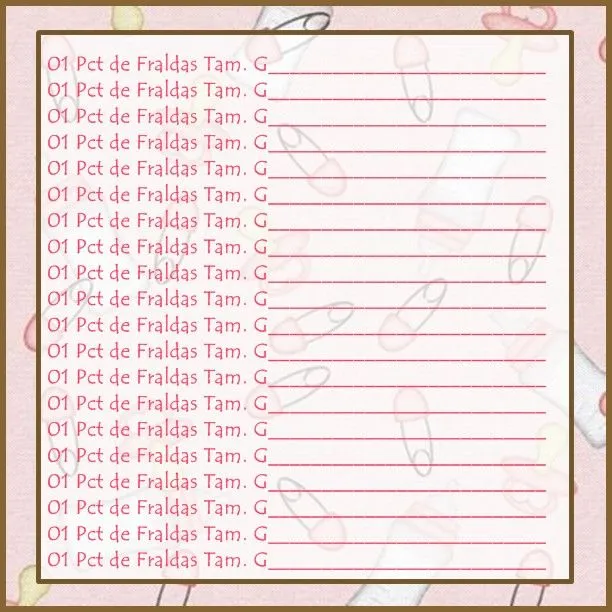 Maria Carlotinha Ateliê: Mais Chá de Fraldas: Rosa para meninas e ...