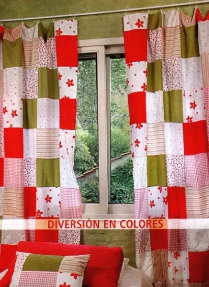 MARIA ENREDOS: CORTINAS PARA LA COCINA