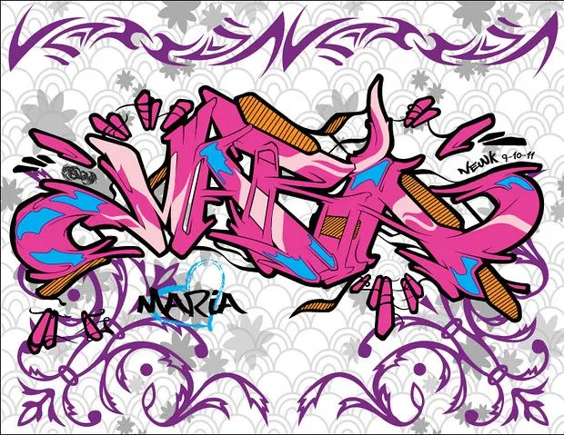 Maria graffiti | Flickr - Photo Sharing!