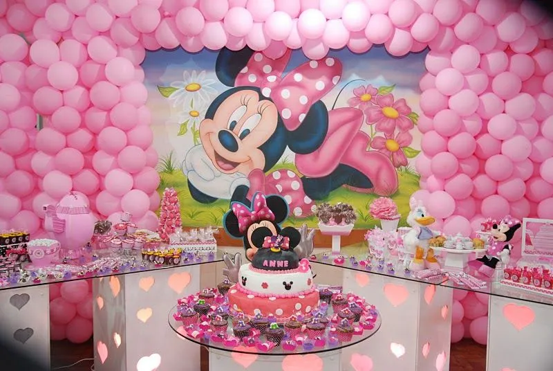 AtelierdaLu-festas: Festa Chá da Minnie Rosa