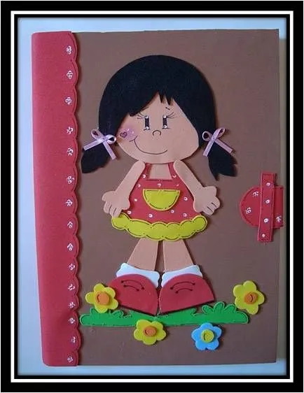 MARIANELA'S WORKSHOP: Notebook Cover/ Cubierta para cuaderno