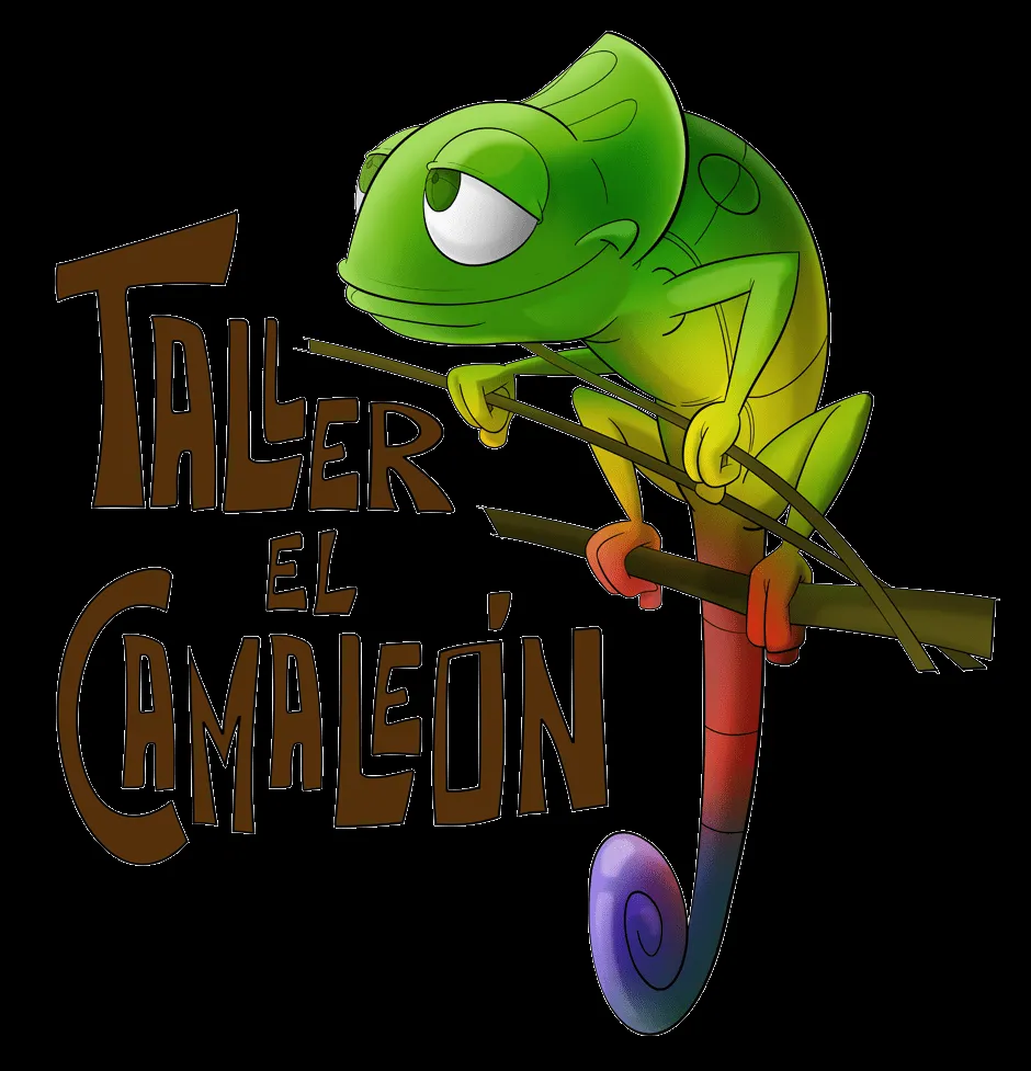 Mariano Romero Comics e Ilustración: LOGOTIPO TALLER EL CAMALEÓN