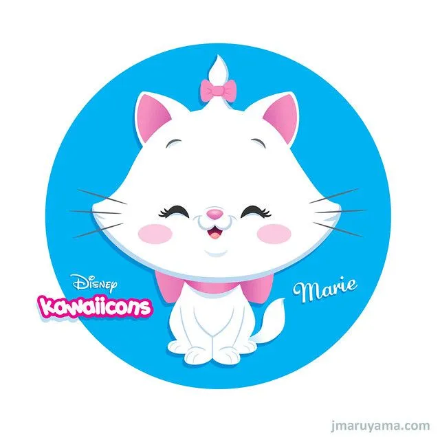 Marie - Disney Kawaiicons | Flickr - Photo Sharing!