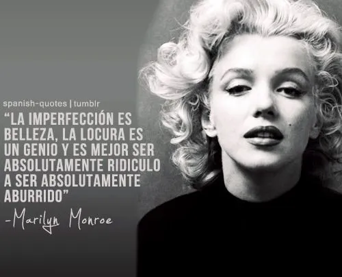 Marilyn Monroe Quotes In Spanish. QuotesGram