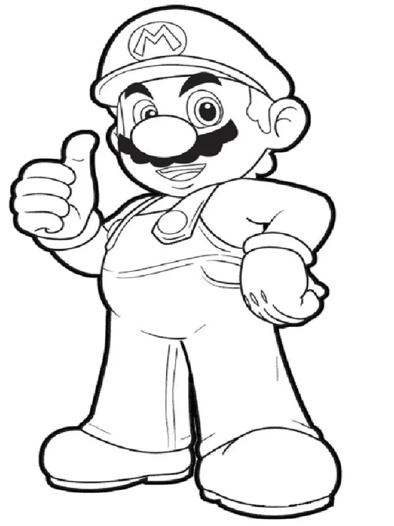 Mario Bros para Colorear | PDF