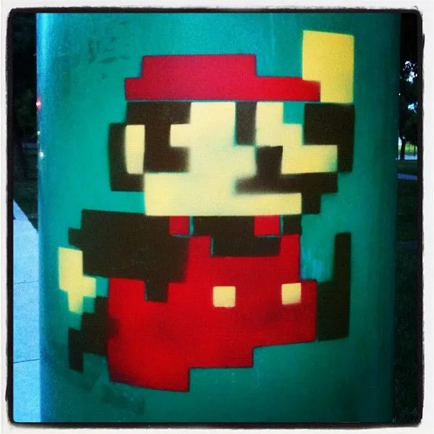 Mario Bros. Graffiti. | Flickr - Photo Sharing!