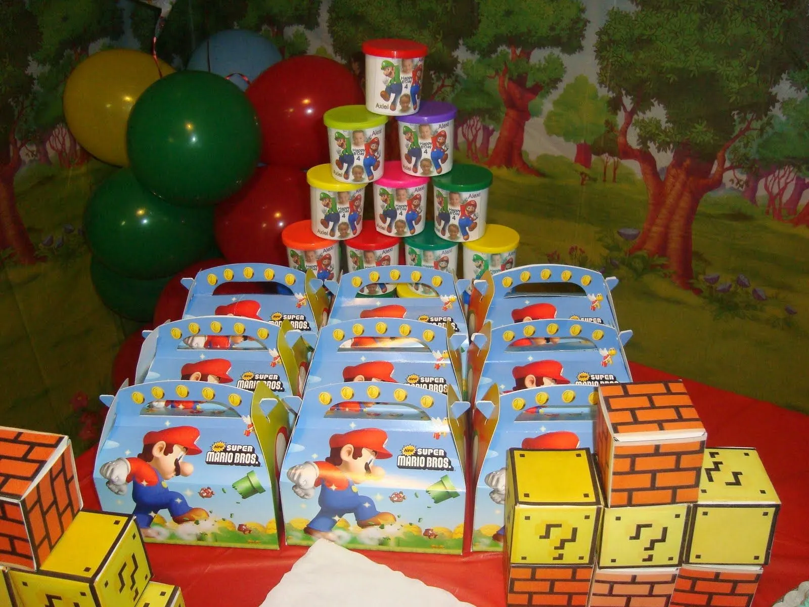 Mario Bros.: Mario Bros. Cumpleaños.