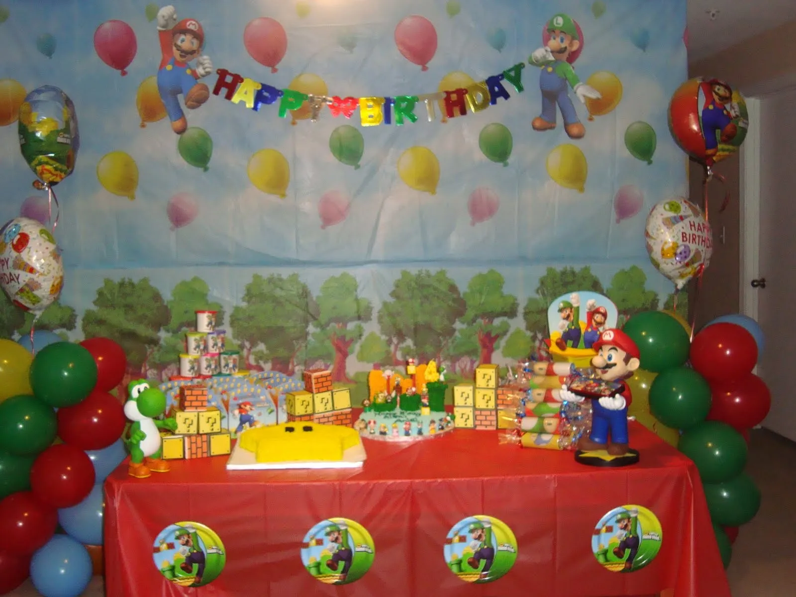 Mario Bros.: Mario Bros. Cumpleaños.