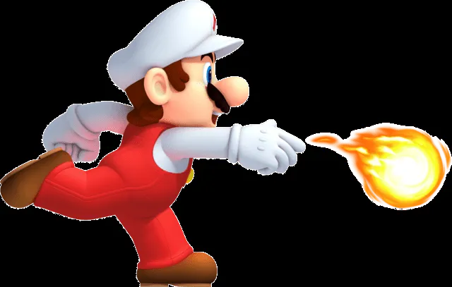 Mario de Fuego - Super Mario Wiki - La enciclopedia de Mario