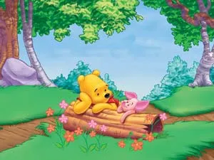 Un dia Mario Pooh con Pillet amigo de Winie Pooh (hermano) se ban al ...