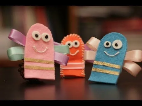 Cómo hacer marionetas para niños - YouTube