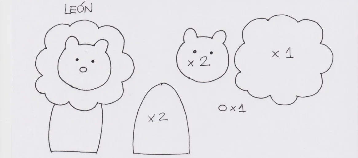 la mariposa azul: Títeres de dedo