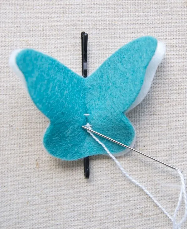 Mariposa | Broches de Fieltro | ideas y trucos para Broches de fieltro