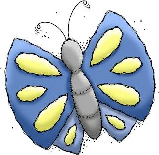 Mariposas de colores para imprimir:Imagenes y dibujos para imprimir