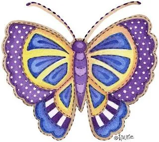 Mariposas de colores para imprimir:Imagenes y dibujos para imprimir