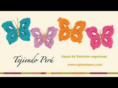 Mariposas de crochet | ABRIENDO CAMINOS DE VIDA