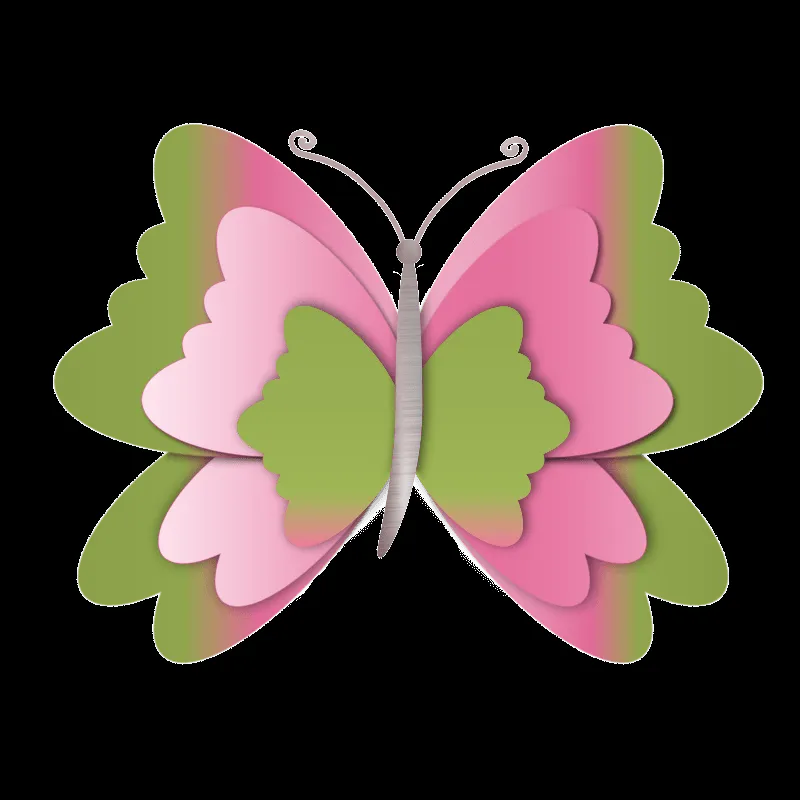 MARIPOSAS PARA DECOUPAGE (pág. 36) | Aprender manualidades es ...