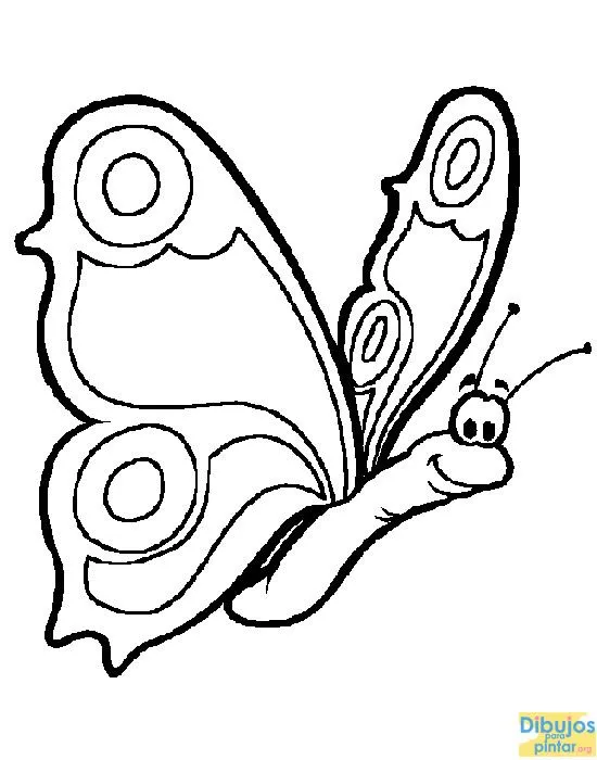 Dibujos de mariposas grandes - Imagui