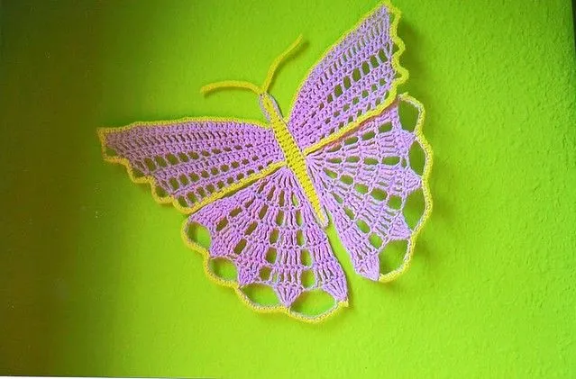 mariposa ganchillo crochet | Flickr - Photo Sharing!