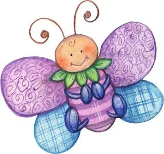 Mariposas infantiles para imprimir:Imagenes y dibujos para imprimir