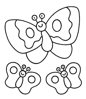 Mariposas lindas y tiernas para dibujar - Imagui