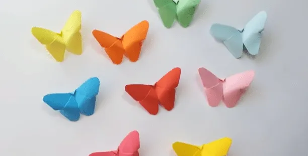 DIY: mariposas de papel ¡fácil y rápido! - Video Decoración