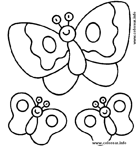 mariposas.gif colorear | Trabajamos la primavera en ed.infantil ...