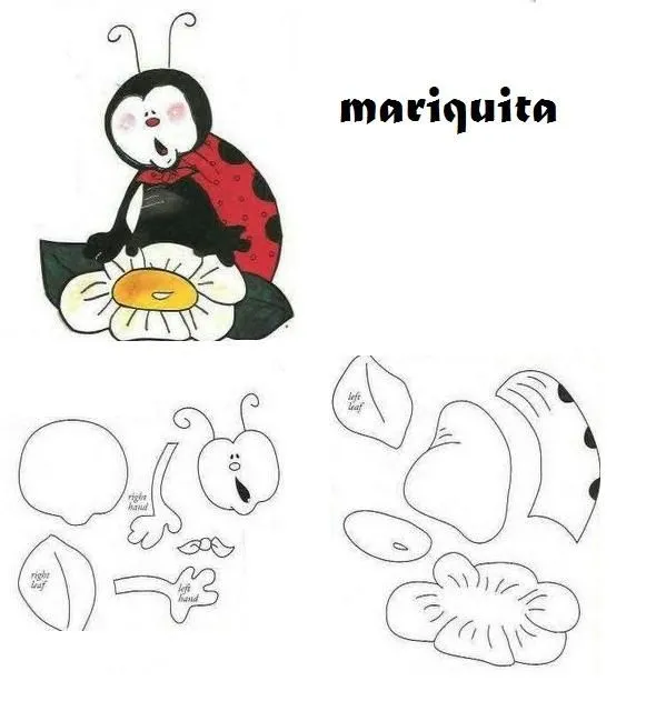 Modelos de mariquitas - Imagui