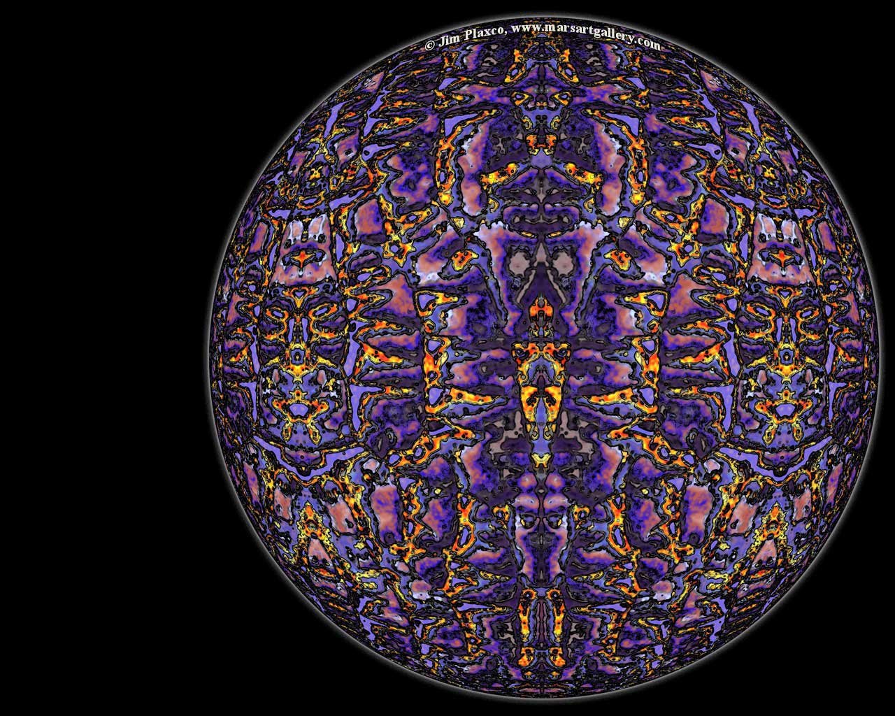 Mars Art Gallery Martian Mandala Images