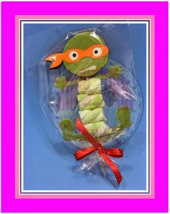 MARSY ART`S: CENTROS DE MESA TORTUGAS NINJA