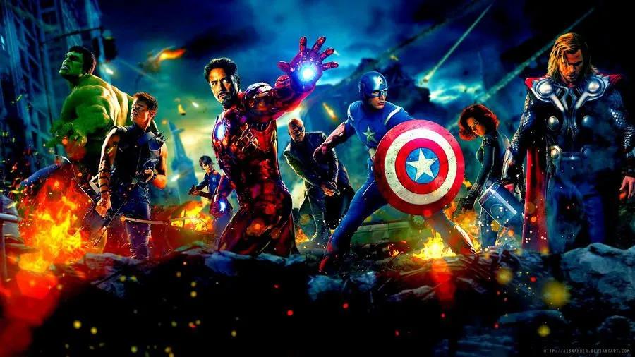 Marvel Avengers (my own edited) HD by DarkNinja573 on DeviantArt