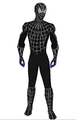 Marvel Papercraft - Black Spiderman 0