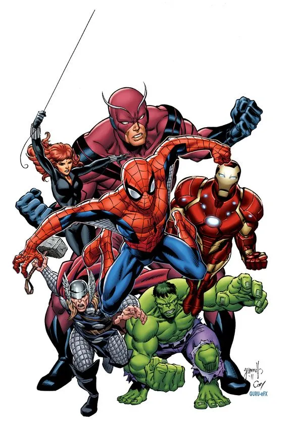 Marvel Superheroes by GURU-eFX on DeviantArt