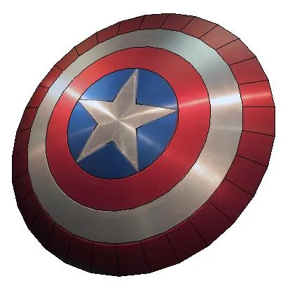 Marvel Universe] Captain America Shield for Cosplay - DePapercraftBlog