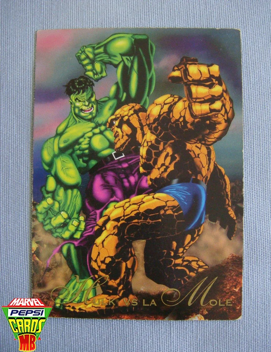 MarvelPepsiCardsMB: Marvel Pepsi Cards - MX - 1994 - 7 - Hulk VS ...