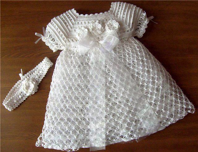 Mary Helen artesanatos croche e trico: Vestidos bebe