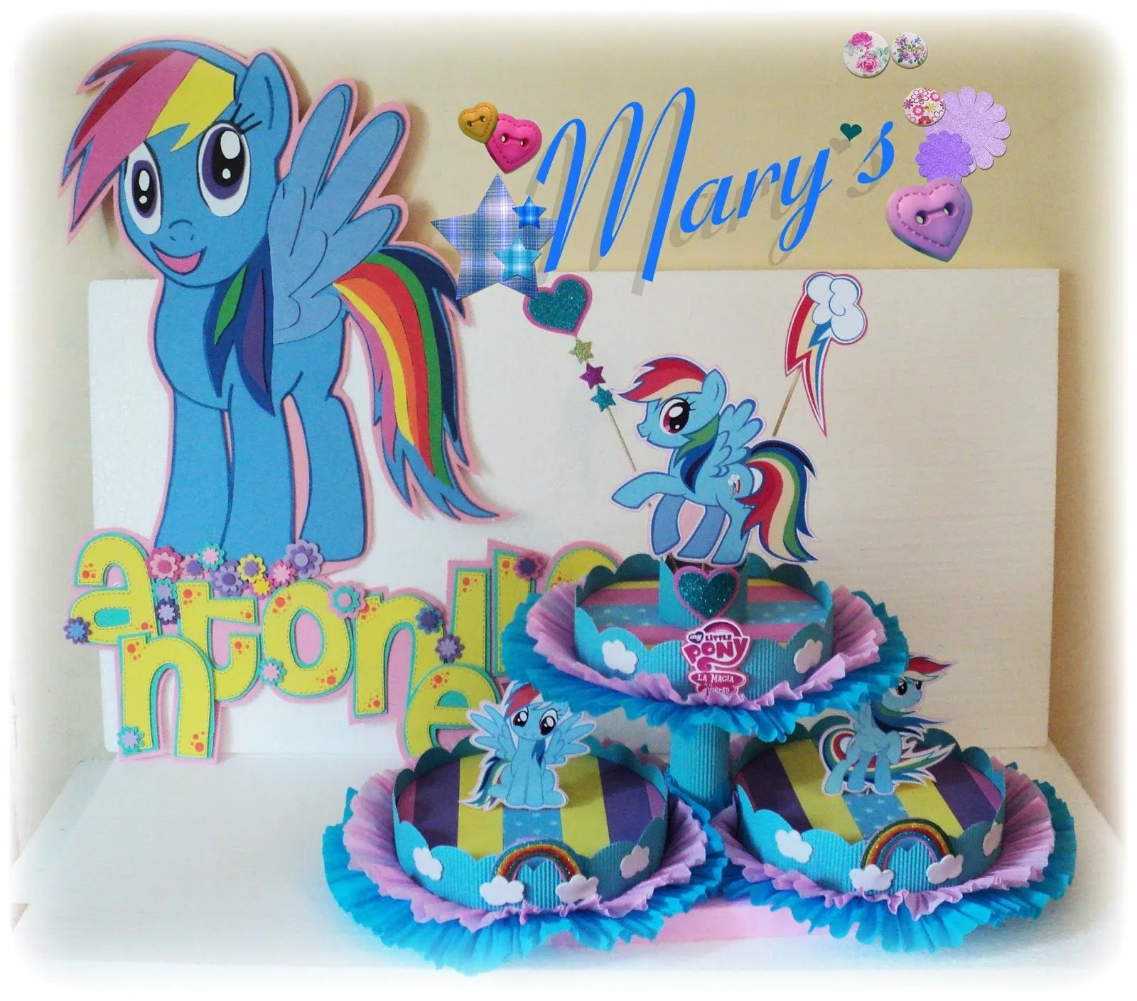 Mary´s Creaciones: Cumpleaños My Little Pony